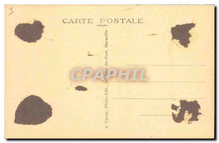 CPA Gemenos B du R Un sentier qui conduit a la Saint Baume  — Rückseite