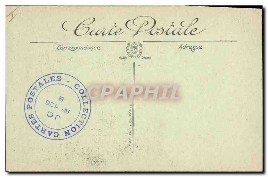 CPA Gemenos Un Coin de la Route de St Pons  — Rückseite