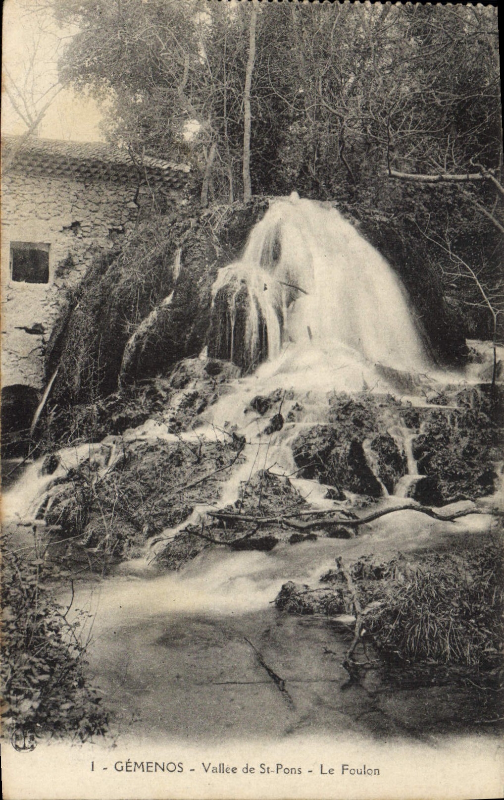 CPA Gemenos Vallee de St Pons Le Foulon 