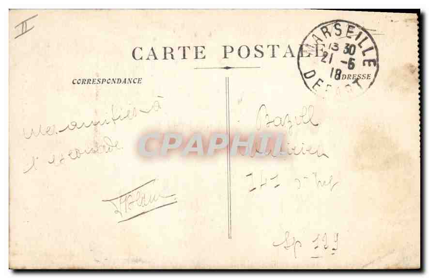 CPA Gemenos Vallee de St Pons Le Foulon  — Verso