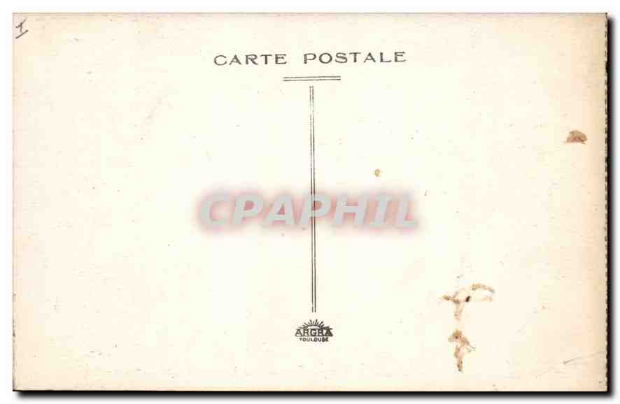 CPA Gemenos B du R La Vallee de St Pons Un coin du parc apres la chute des feuilles  — Verso