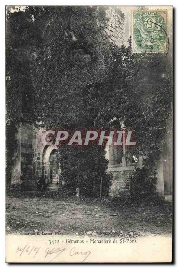 CPA Gemenos Monastere de St Pons 