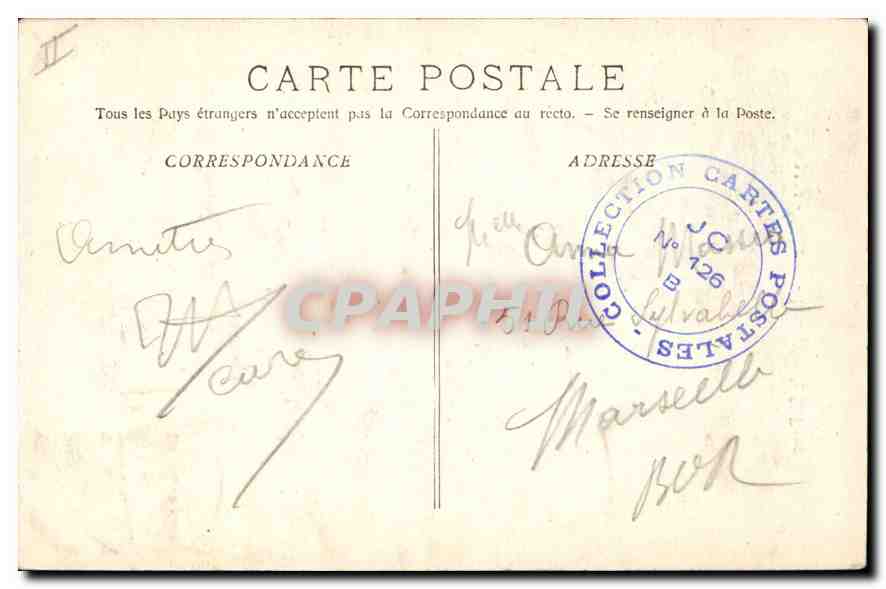 CPA Gemenos Monastere de St Pons  — Verso