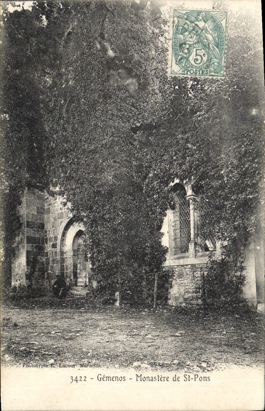CPA Gemenos Monastere de St Pons 