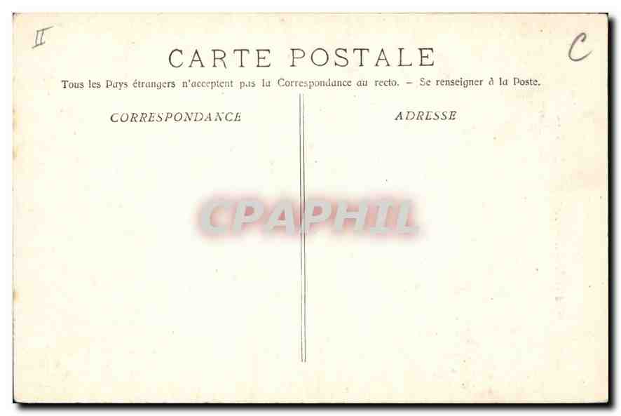 CPA Gemenos Monastere de St Pons  — Verso