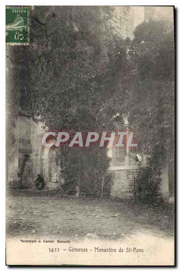 CPA Gemenos Monastere de St Pons 