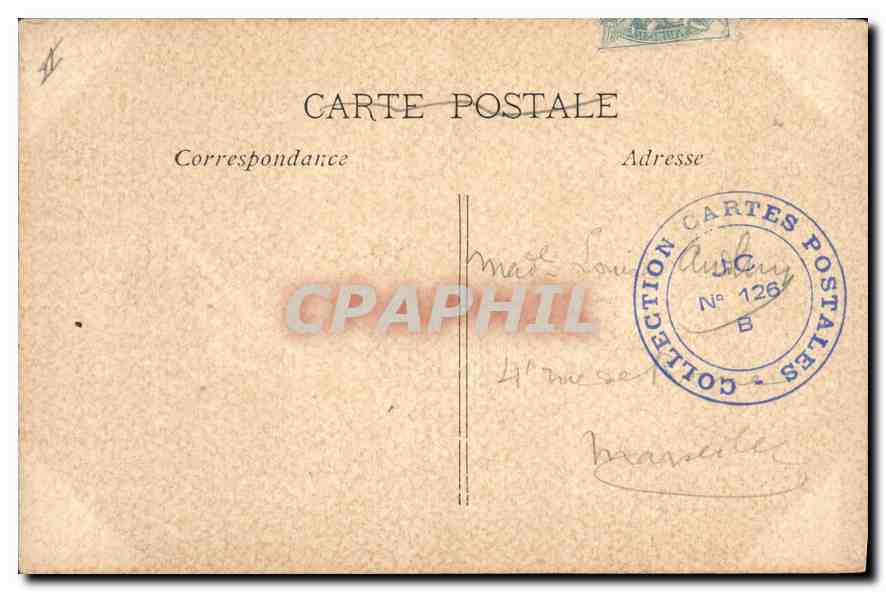 CPA Gemenos  — Verso