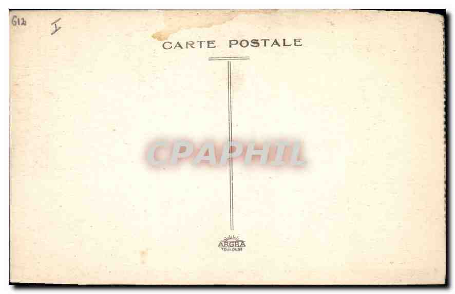 CPA Gemenos B du R La Vallee de St Pons Le bosquet de St Eloi en hiver  — Verso