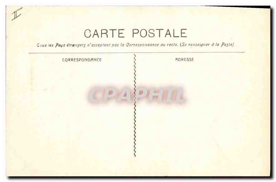 CPA Villeneuve les Avignon Le Fort St Andre  — Verso