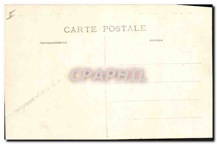 CPA Villeneuve les Avignon Le Fort St Andre  — Verso