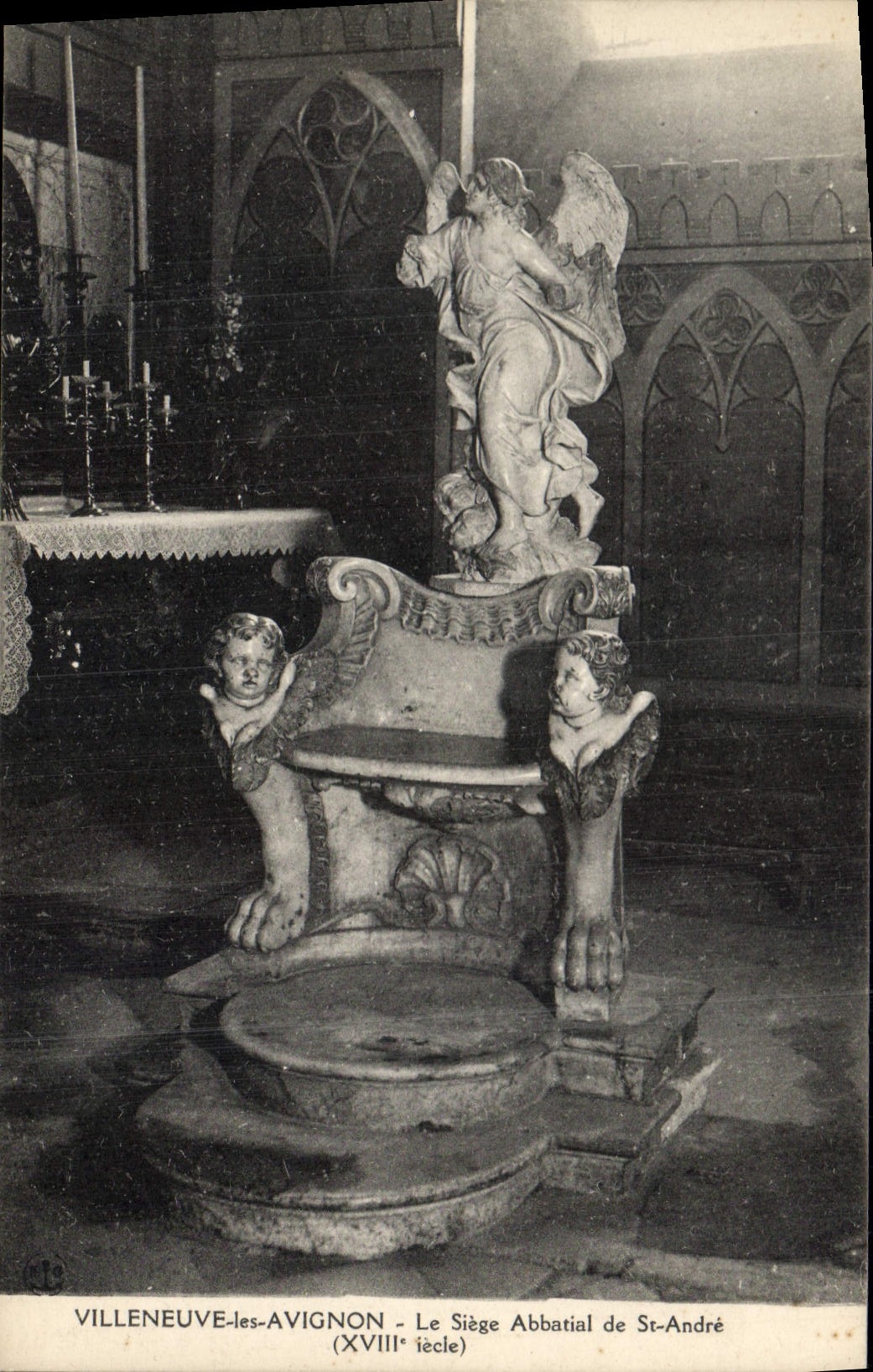 Villeneuve-lès-Avignon — Le Siège Abbatial de Saint-André (XVIIIe siècle)