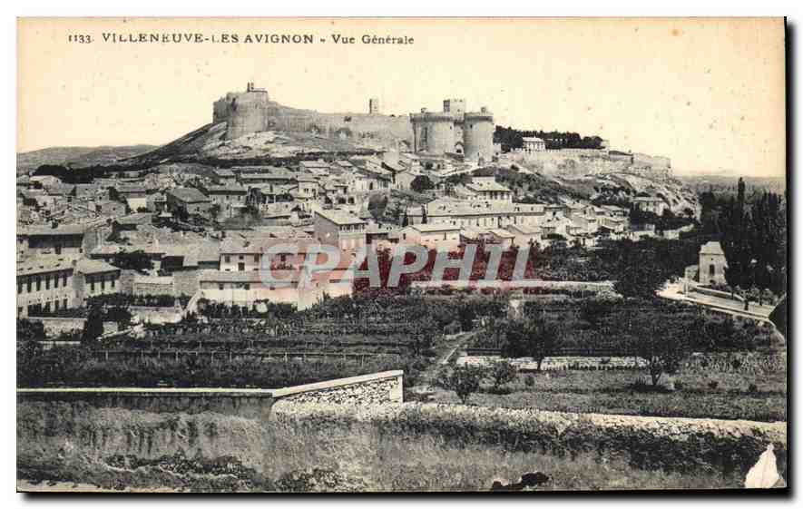 CPA Villeneuve les Avignon Vue Generale 