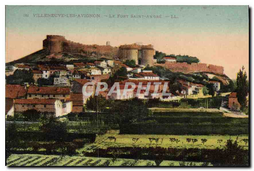 CPA Villeneuve les Avignon Le Fort Saint Andre 