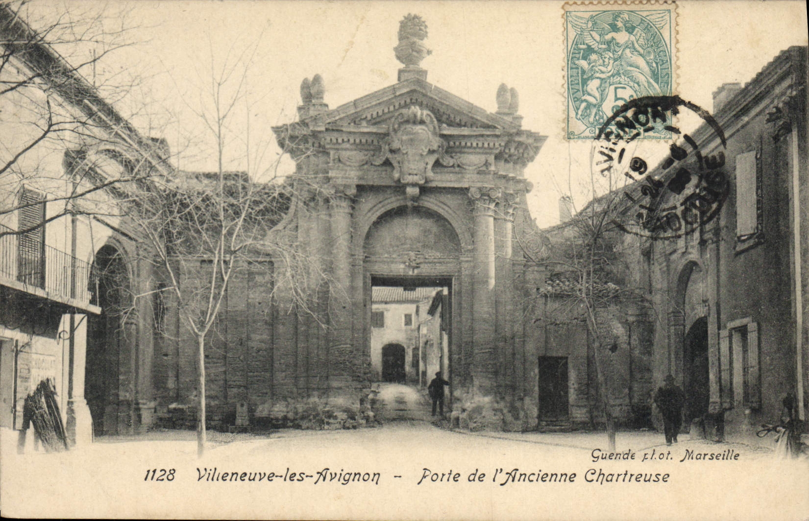 Villeneuve-lès-Avignon — Porte de l'Ancienne Chartreuse — Guendé, phot. Marseille, n°1128