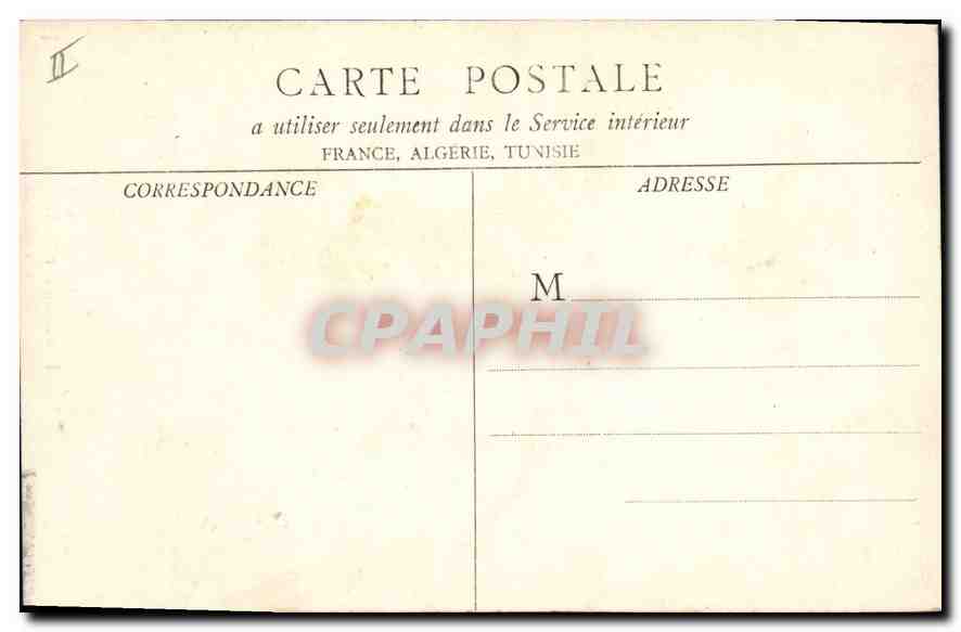 CPA Villeneuve les Avignon Entree du Fort St Andree  — Verso