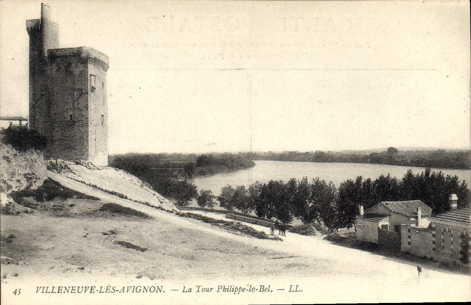 CPA Villeneuve les Avignon La Tour Philippe le Bel 