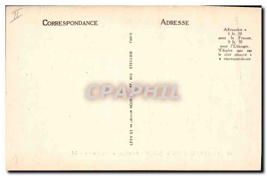 CPA Villeneuve les Avignon Le Chateau L'Entree  — Verso