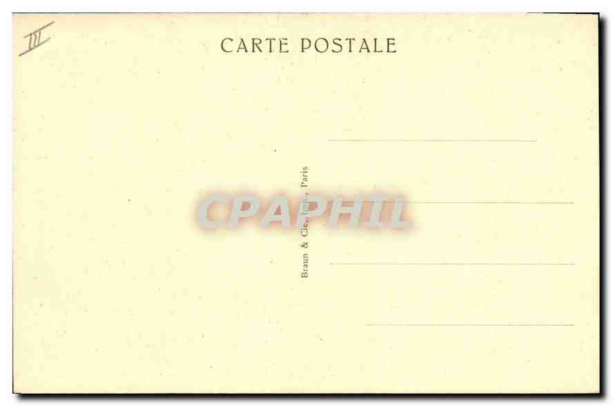 CPA En Avignon sous le Ponche du Fort St Andre  — Verso