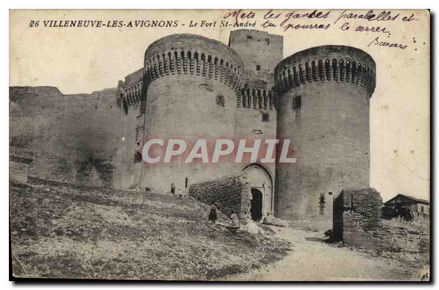 CPA Villeneuve les Avignon Le Fort St Andre 