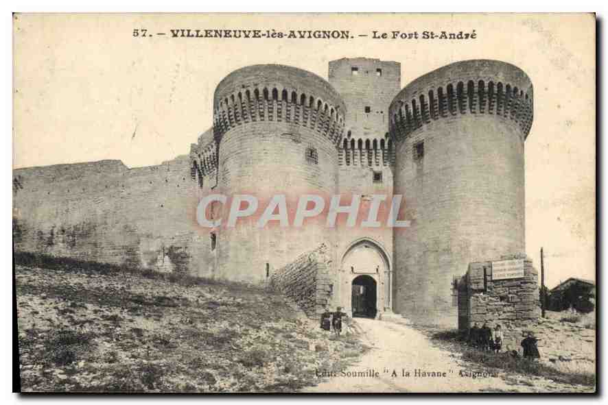 CPA Villeneuve les Avignon Le Fort St Andre 