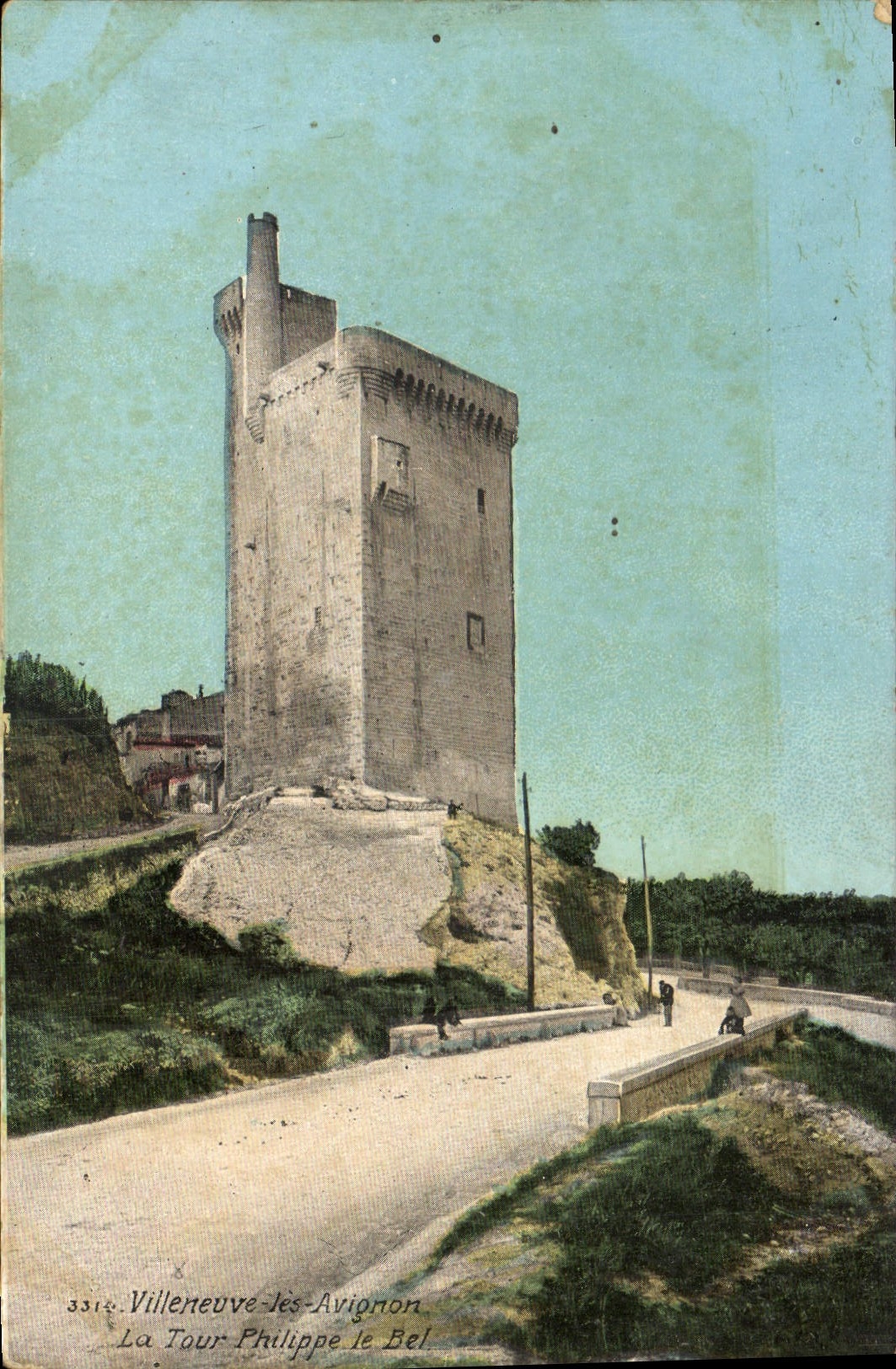 CPA Villeneuve les Avignon La Tour Philippe le Bel 