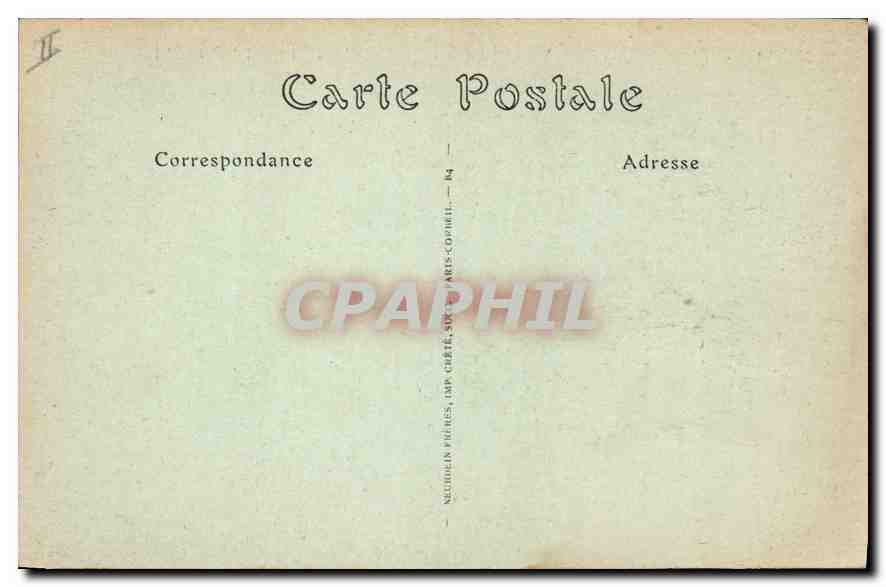 CPA Villeneuve les Avignon Le Fort Saint Andre XVI siecle  — Verso
