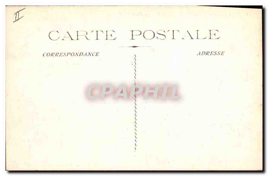 CPA Villeneuve les Avignon Le Fort St Andre  — Verso