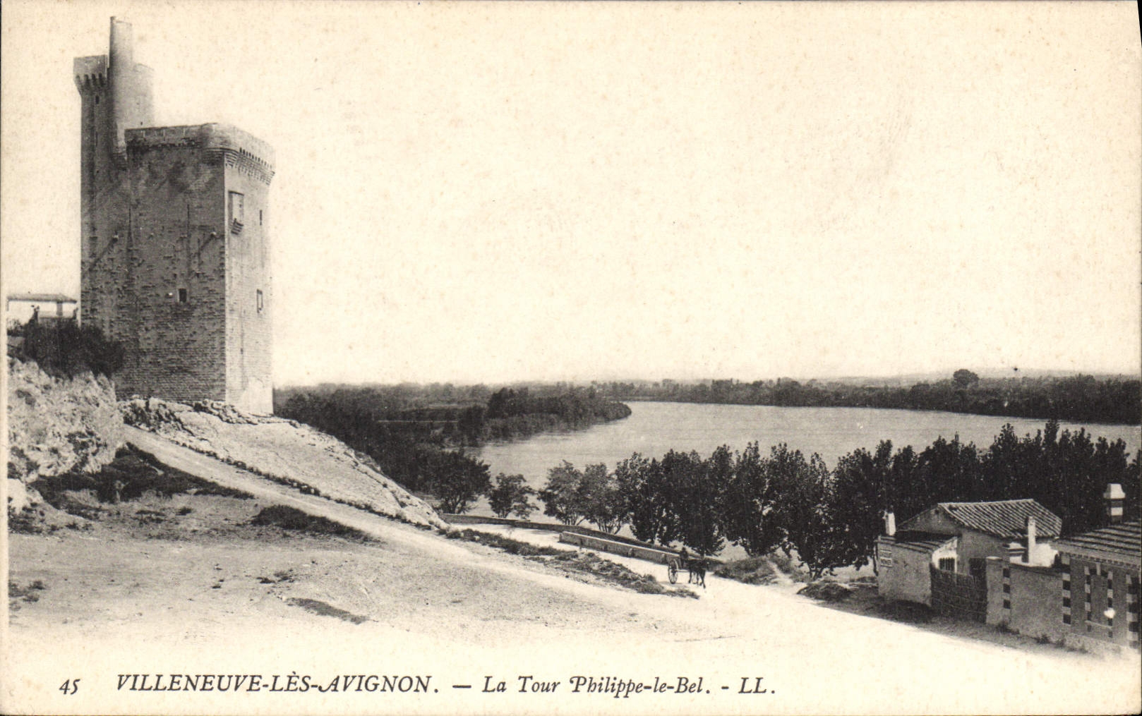 CPA Villeneuve les Avignon La Tour Philippe le Bel 