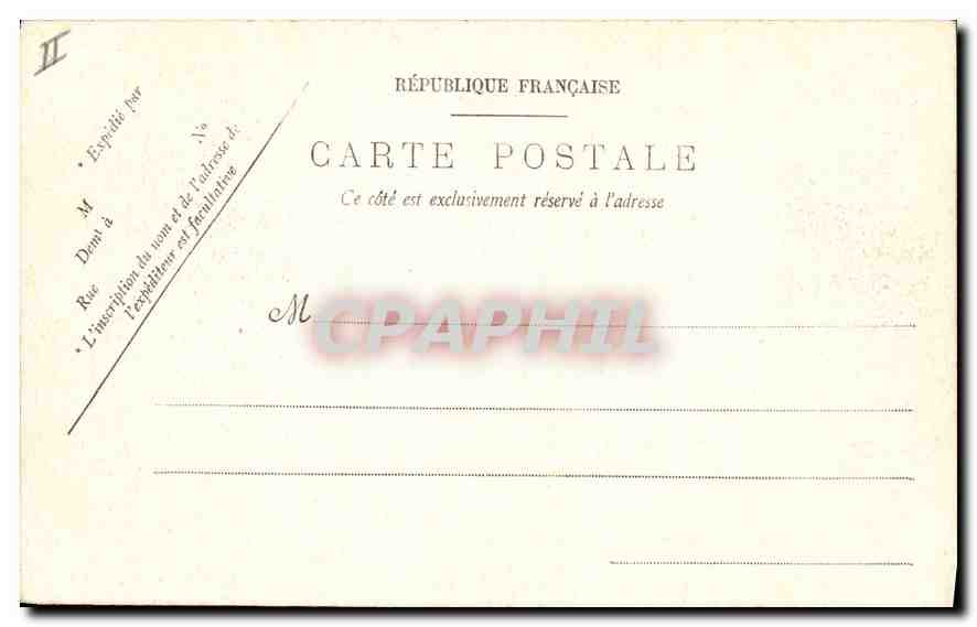 CPA Villeneuve les Avignon La Tour Philippe le Bel  — Verso