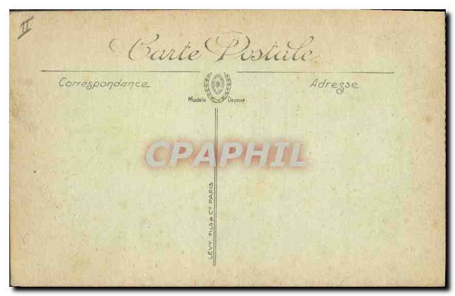 CPA Villeneuve les Avignon Le Bords du Rhone et la Tour Philippe le Bel  — Verso
