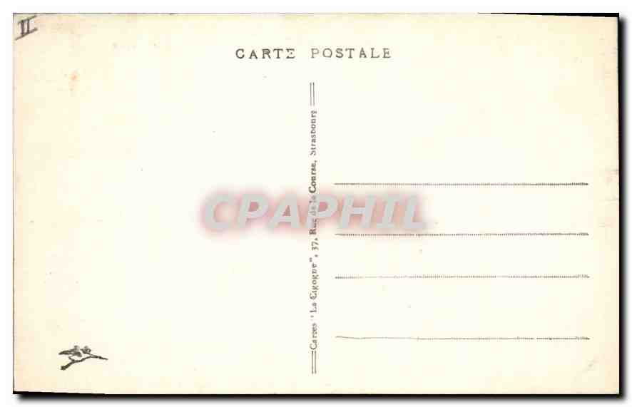 Mulhouse - L'Hôtel de Ville — éditeur 'La Cigogne', n° 5103 — Rückseite