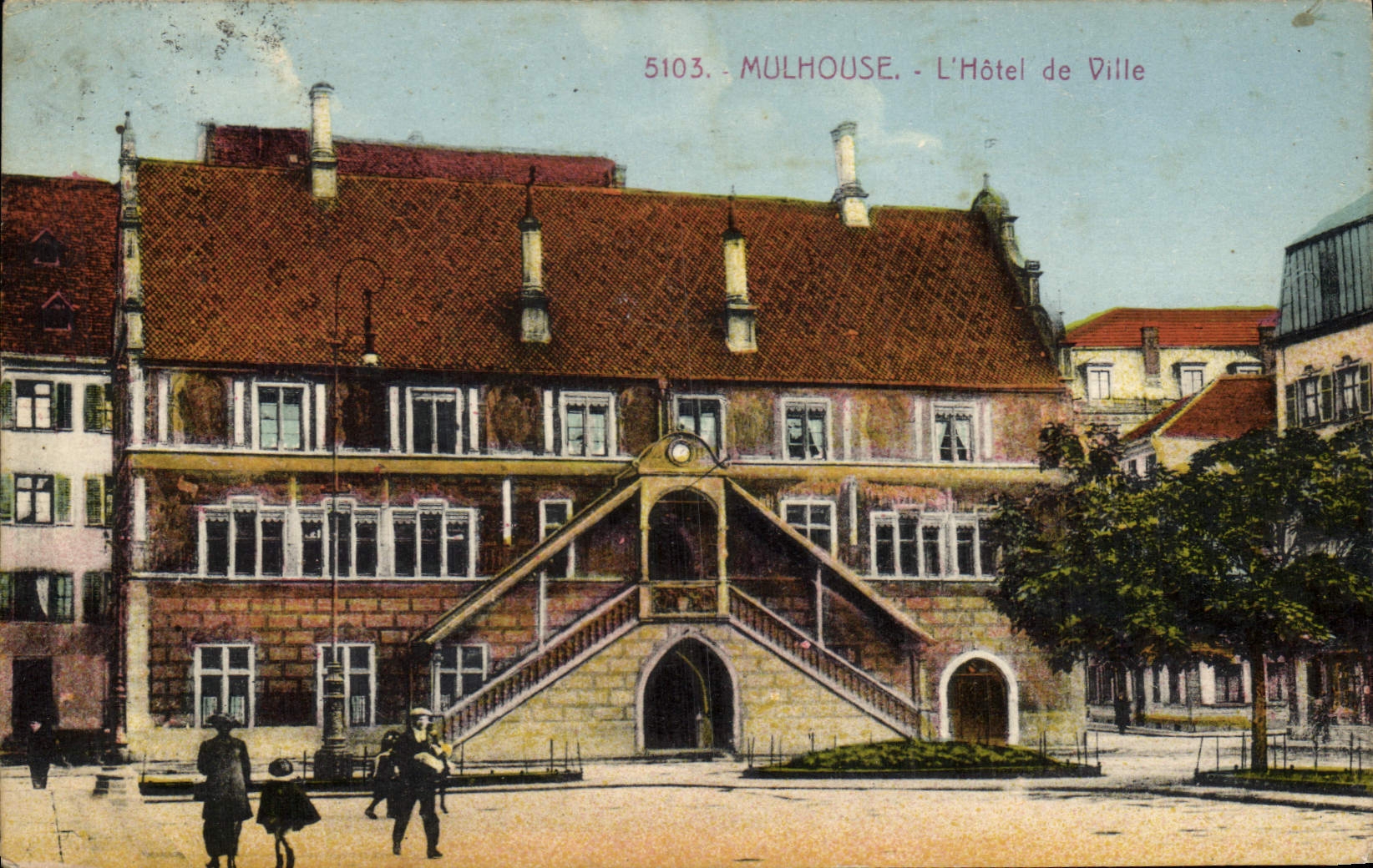 Mulhouse - L'Hôtel de Ville — éditeur inconnu, n° de série 5103