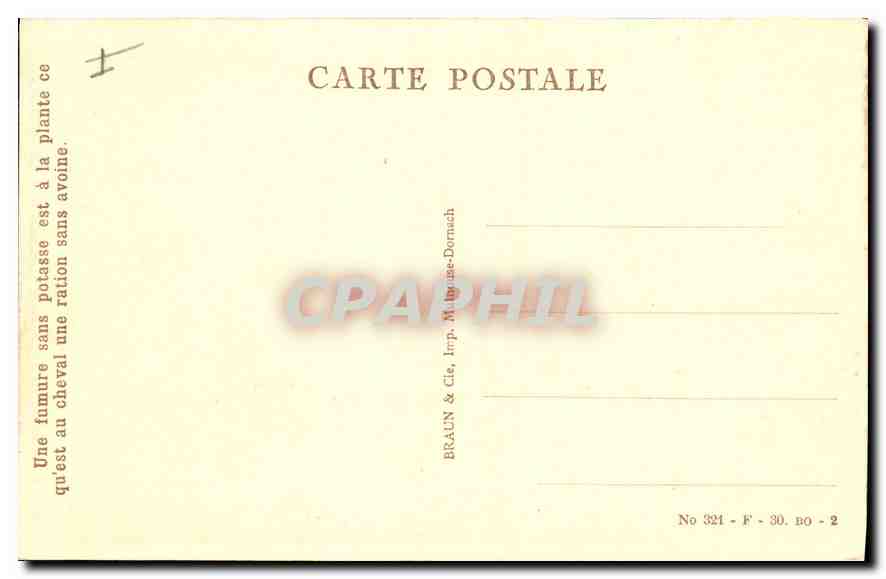 CPA Mulhouse Vieille Maison Alsacienne Place de la Reunion  — Verso
