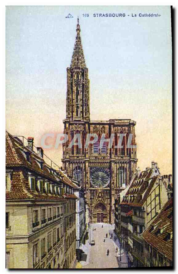 CPA Strasbourg La Cathedrale 