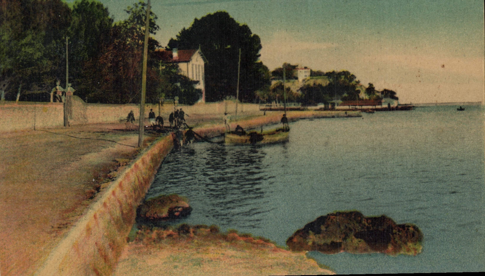 Vue du port de Sainte-Adresse — éditeur Léon et Nélieu Débures, n°44
