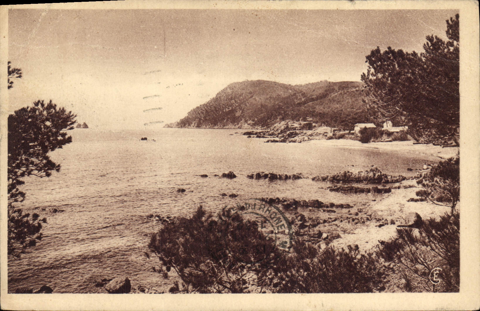 CPA Environs de la Seynes s Mer La Verne Fabregas