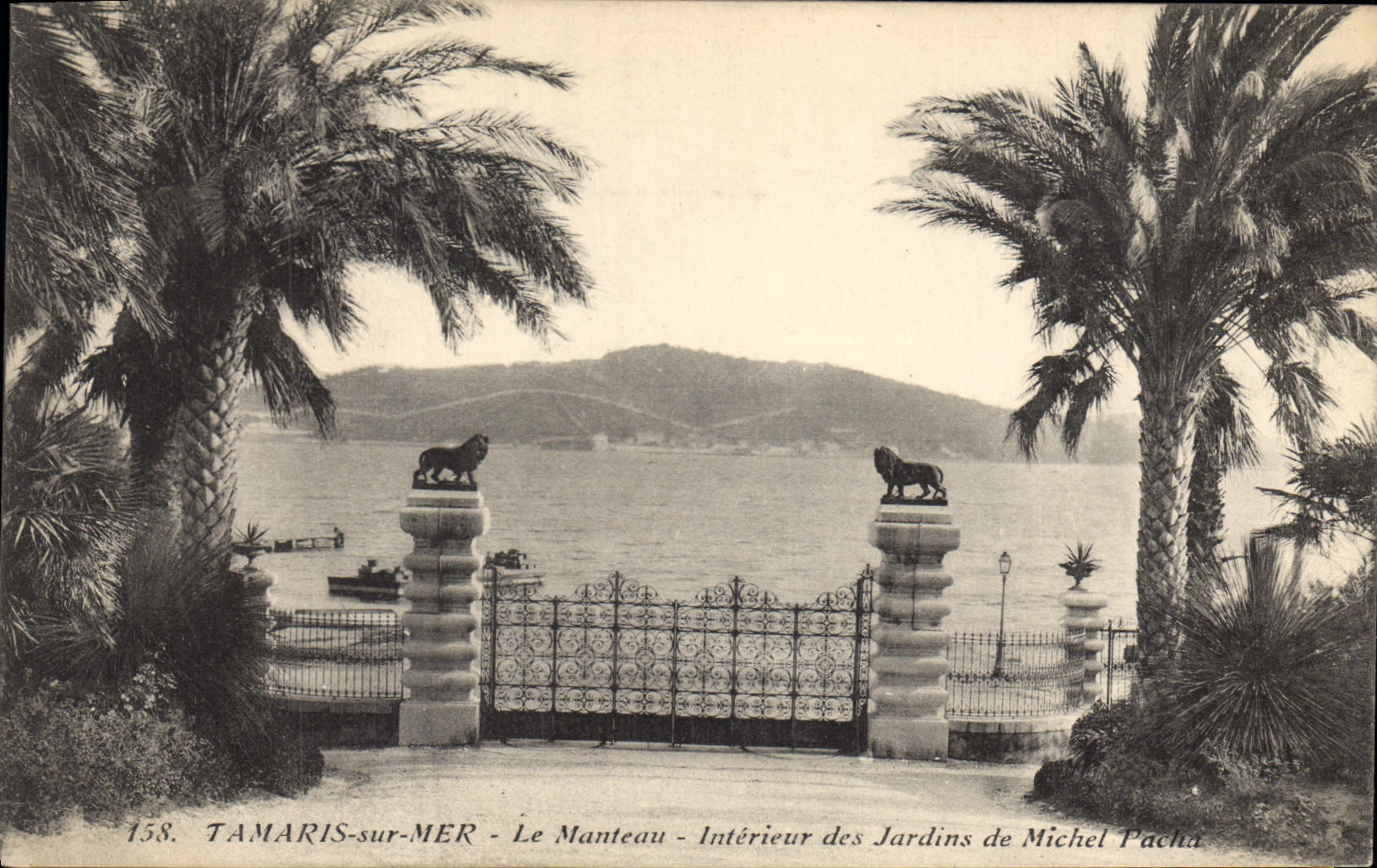 TAMARIS-sur-MER - Le Manteau - Intérieur des Jardins de Michel Pacha