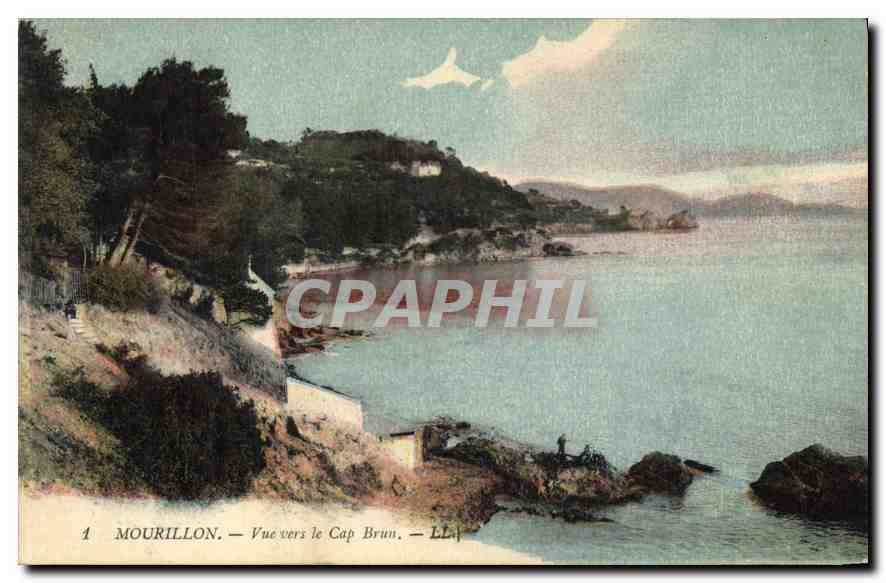 Mourillon — Vue vers le Cap Brun — LL