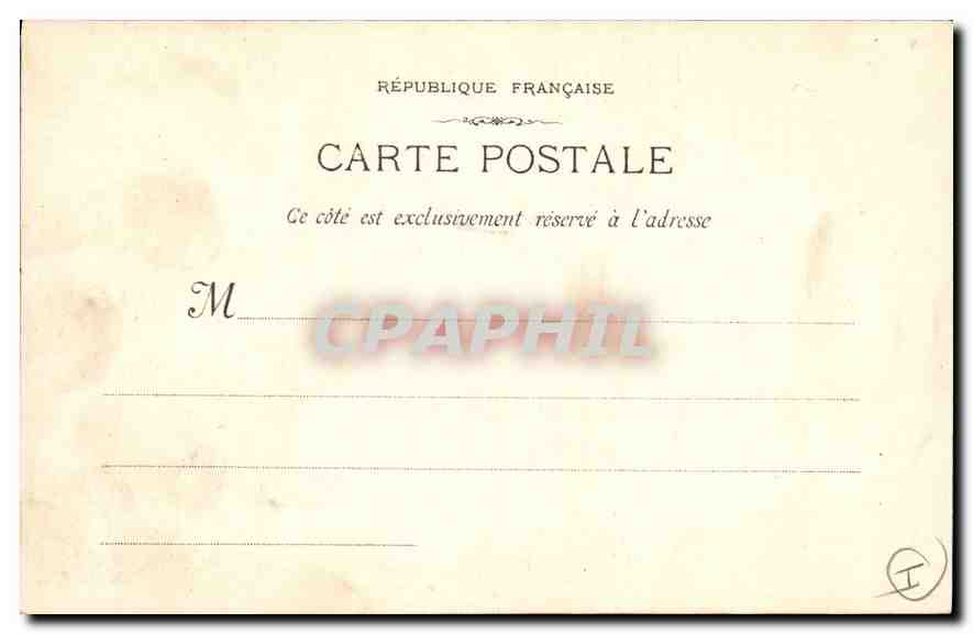 CPA Basilique de St Maximin Var Vue Interieure  — Verso