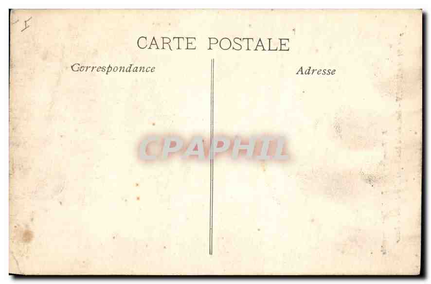 CPA St Maximin Int de la basilique Porte du Choeur  — Verso