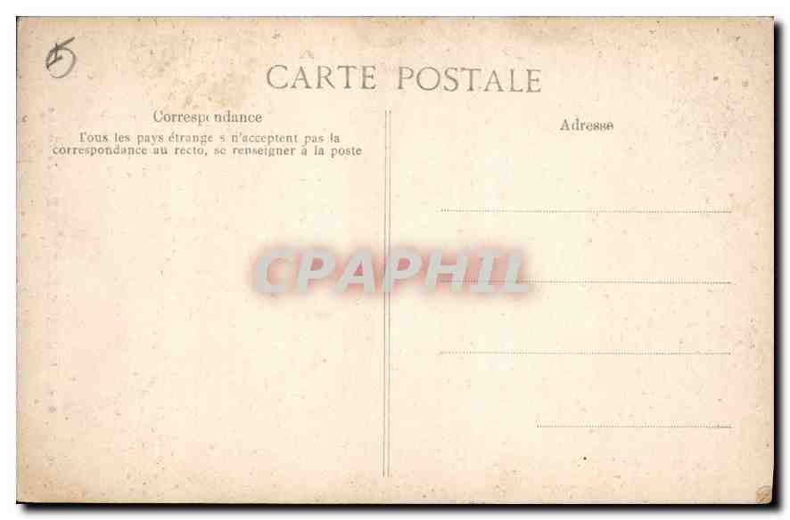 CPA Montrieux le Jeune Le Gapeau  — Rückseite
