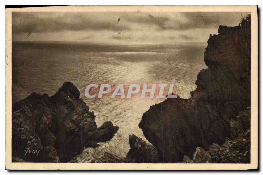 CPA Cote d'Azur Les Iles d'Hyeres Var Porquerolles Lever de Soleil sur la Grande Cale 