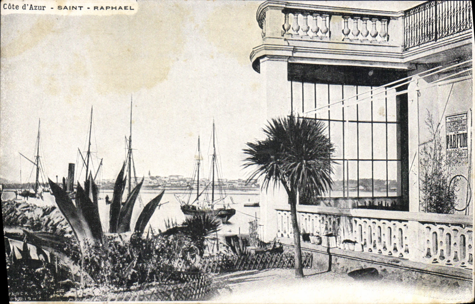 CPA Cote d'Azur Saint Raphael 