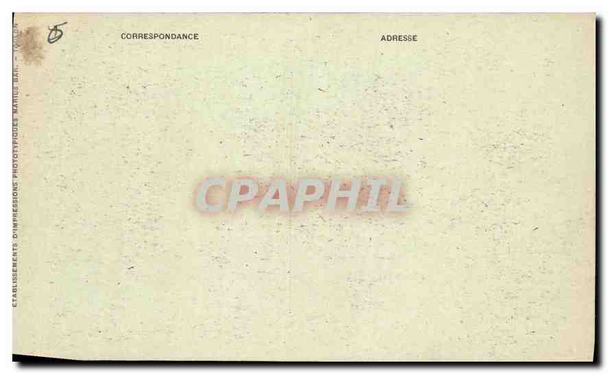 CPA St Maximin la Ste Baume  — Verso
