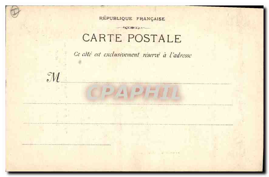 CPA Basilique de Saint Maximin Var Le Maitre Autel du Choeur  — Verso