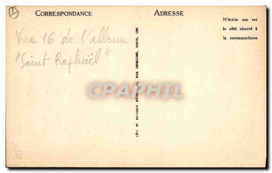 CPA Frejus Principale entree des Arenes Romaines  — Back