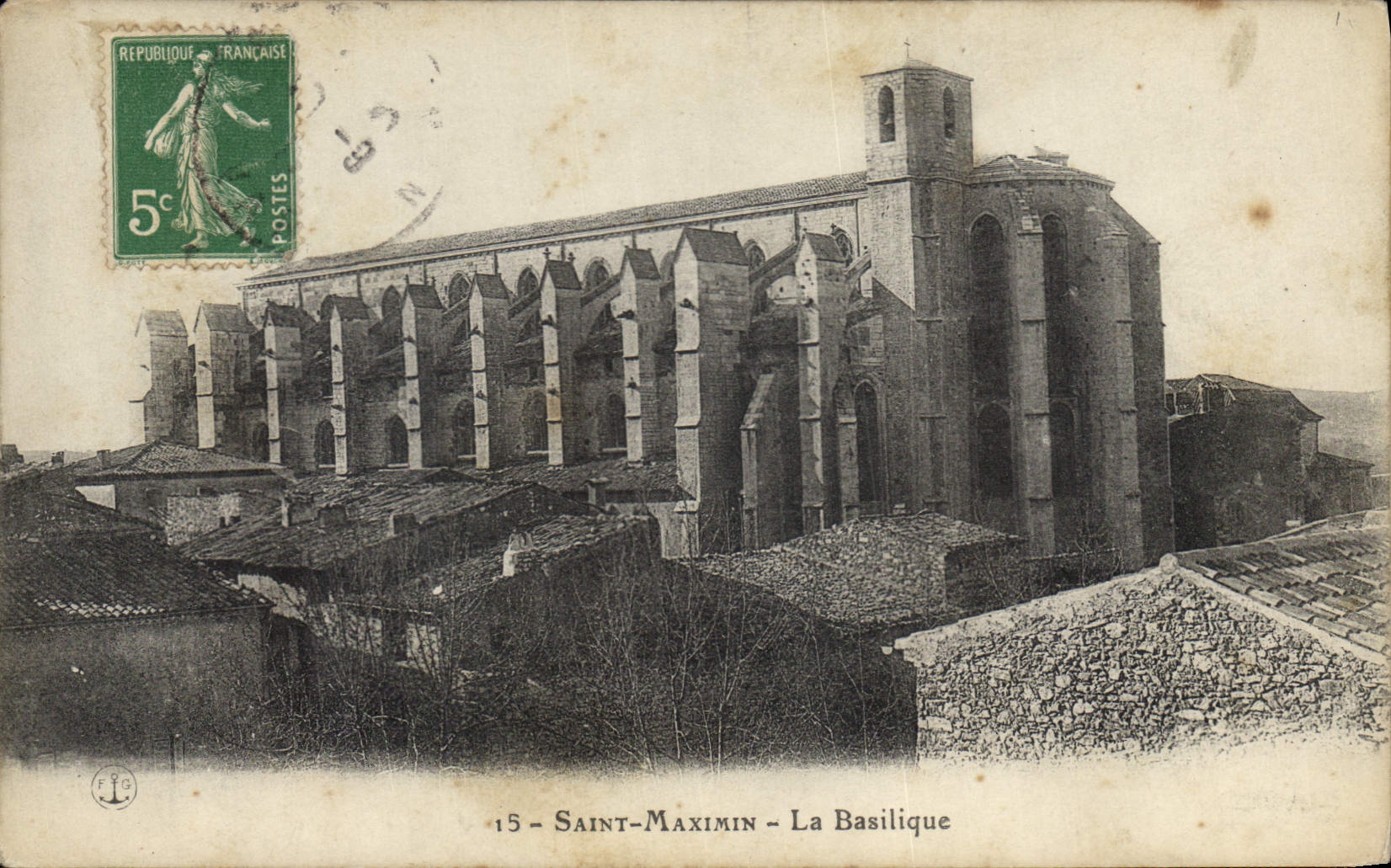 Saint-Maximin - La Basilique — éditeur inconnu, n° 15