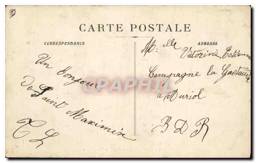 Saint-Maximin - La Basilique — éditeur inconnu, n° 15 — Rückseite