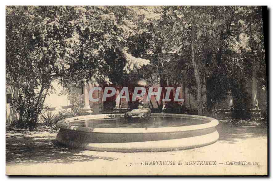 CPA Chartreuse de Montrieux Cour d'Honneur 