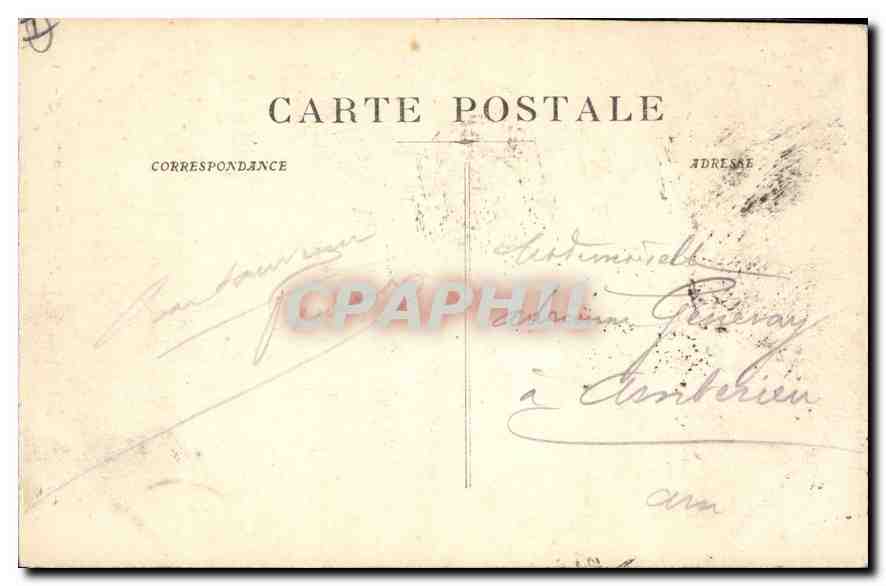CPA Draguignan Tour d l'Horloge  — Rückseite